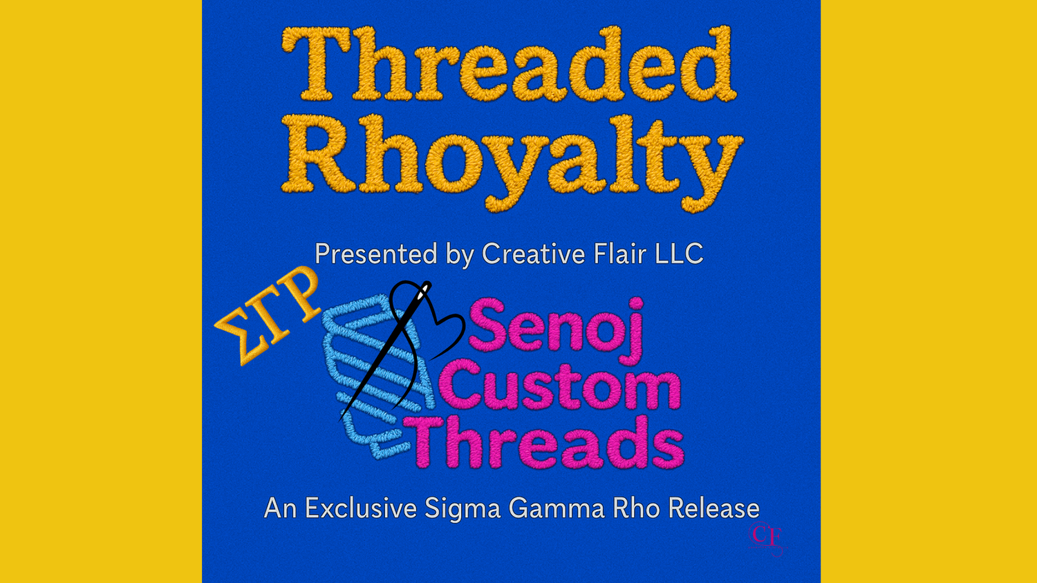 Sigma Gamma Rho Threaded Rhoyalty Collection
