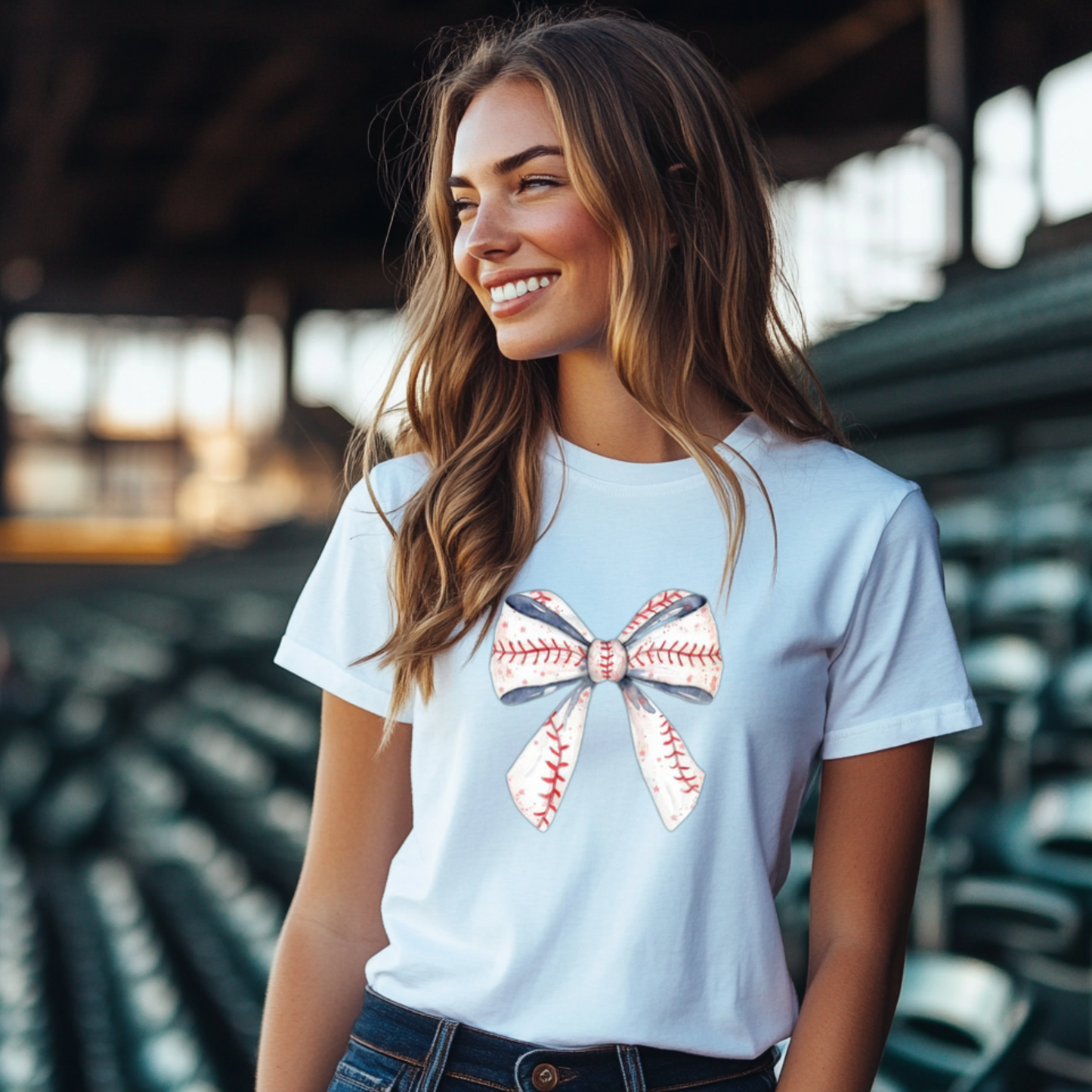 R14 BASEBALL BOW SHIRT