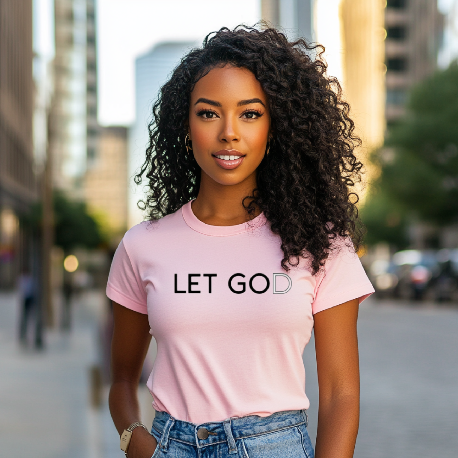 LET GOD T-Shirt-Unisex - Creative Flair LLC