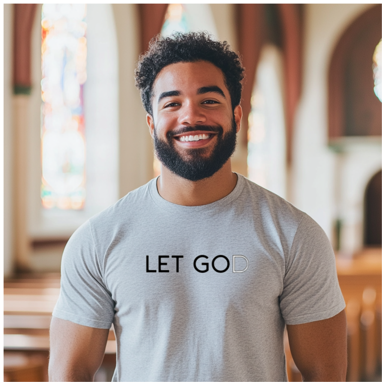 LET GOD T-Shirt-Unisex - Creative Flair LLC