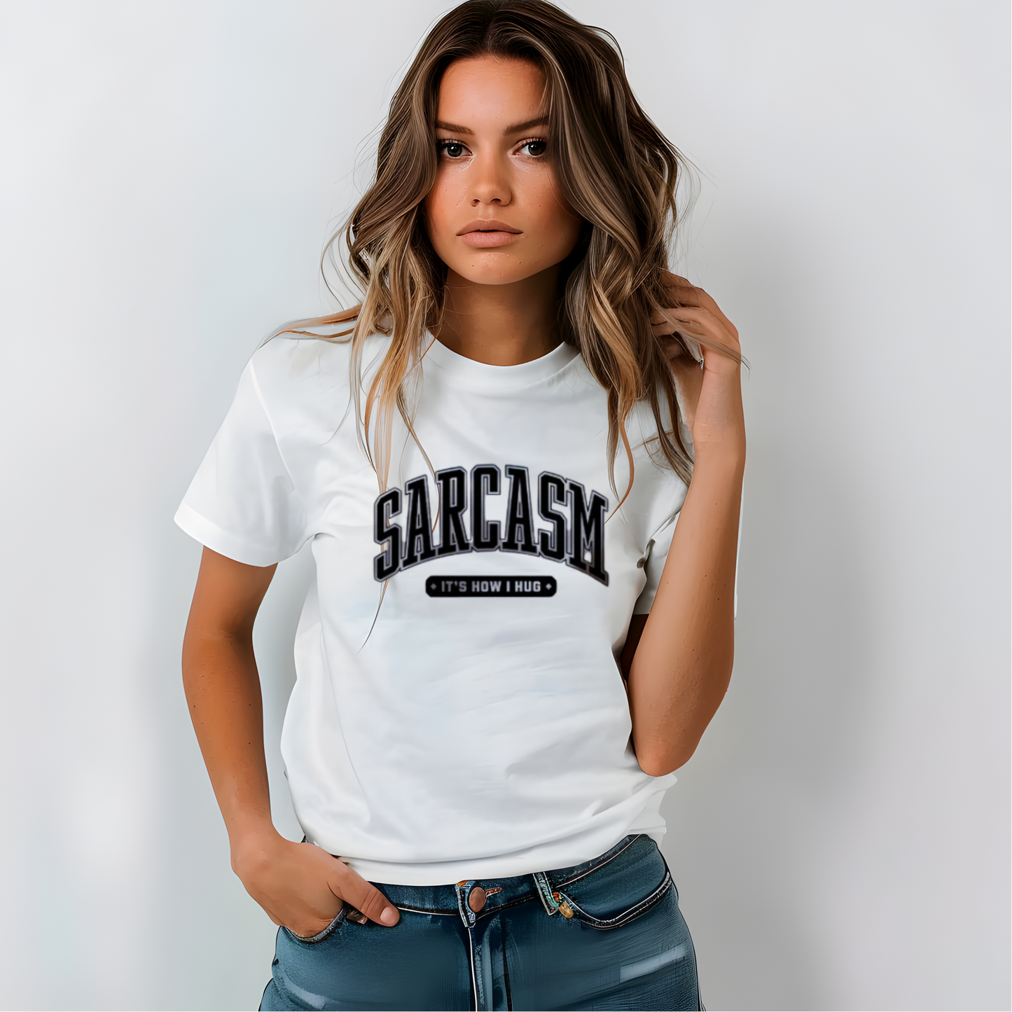 Sarcasm It's How I Hug Shirt (Unisex) - Creative Flair LLC