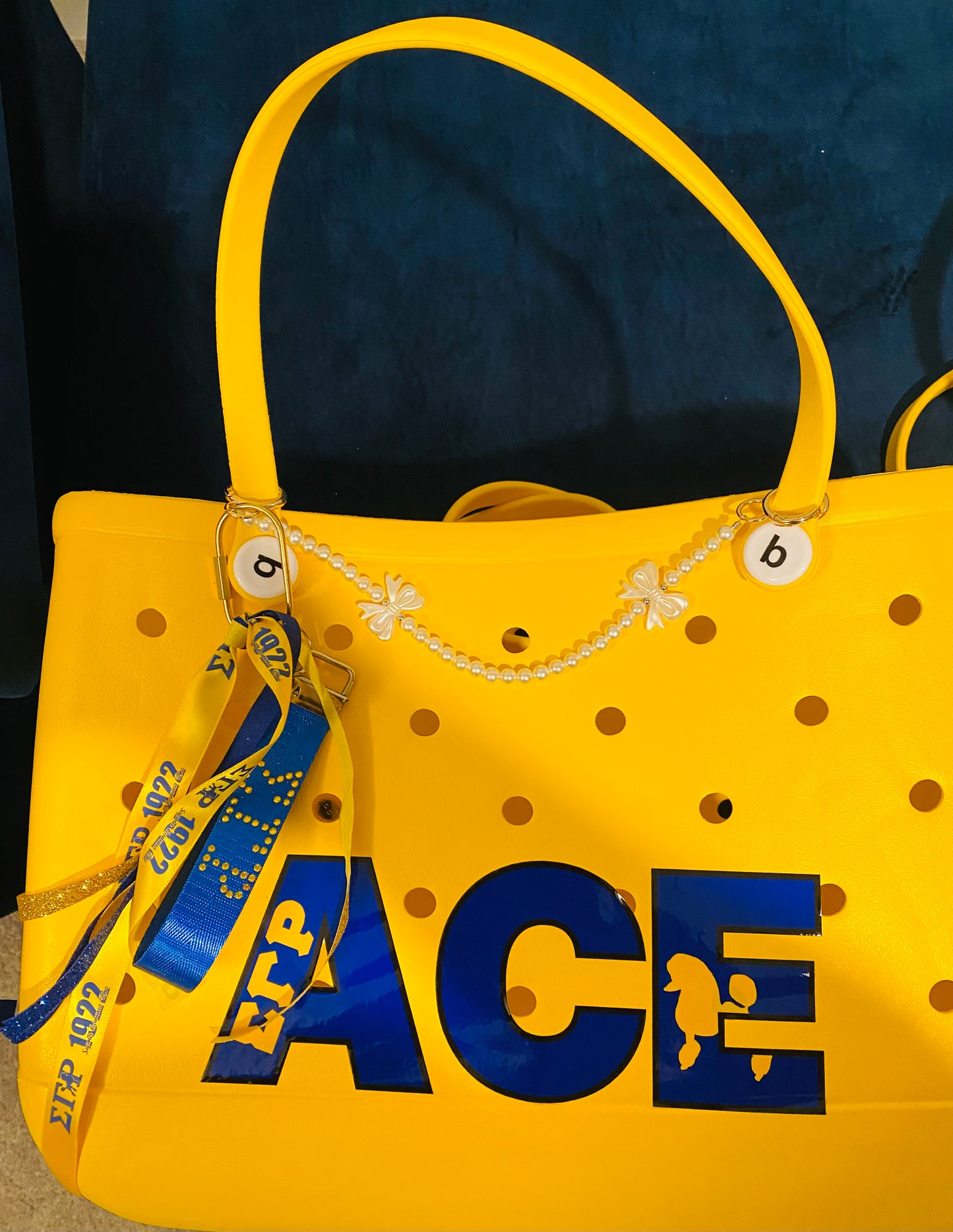 (Custom) Sigma Gamma Rho Waterproof Beach Bag XL