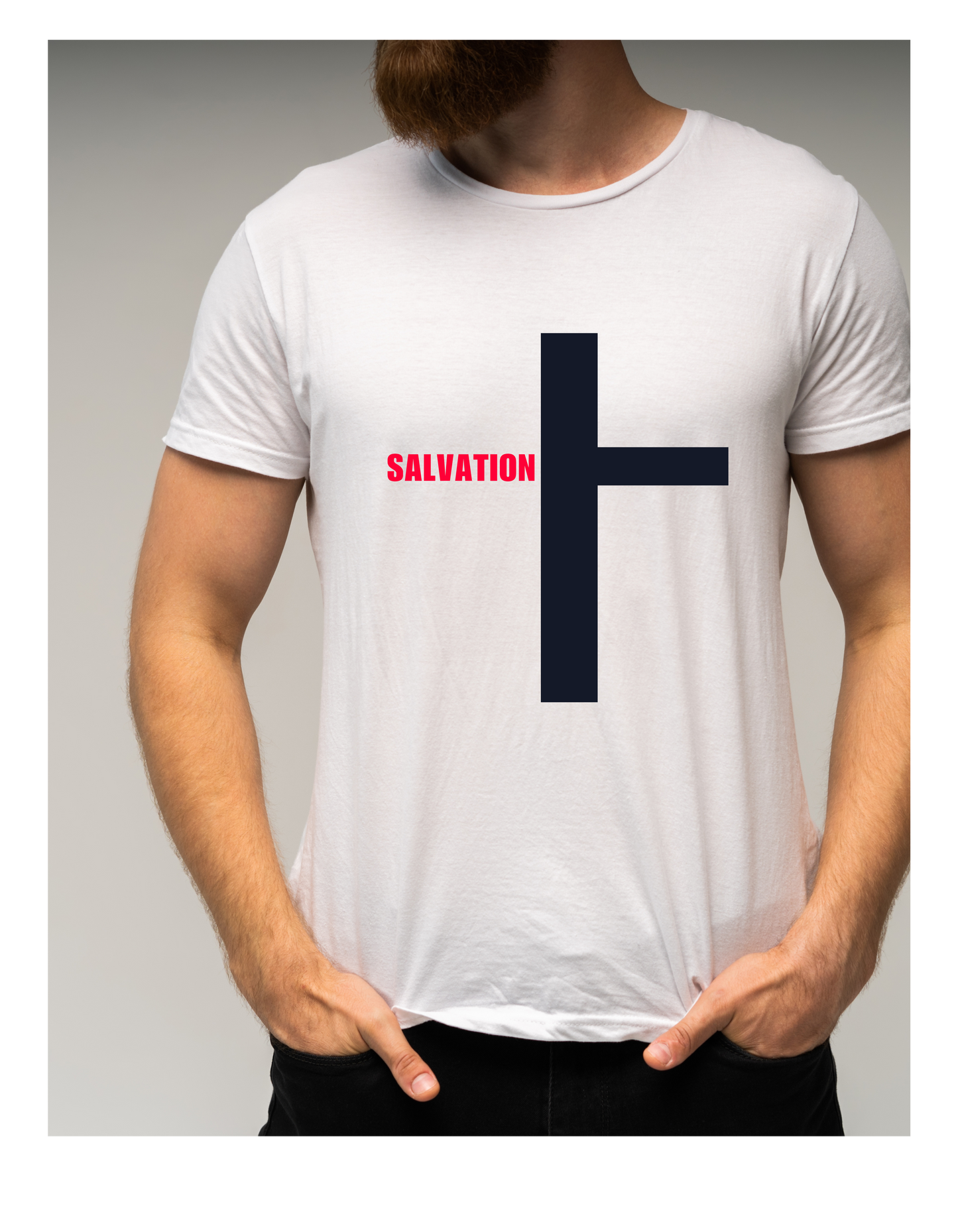 Salvation Cross T-Shirt - Creative Flair LLC