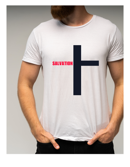 Salvation Cross T-Shirt - Creative Flair LLC