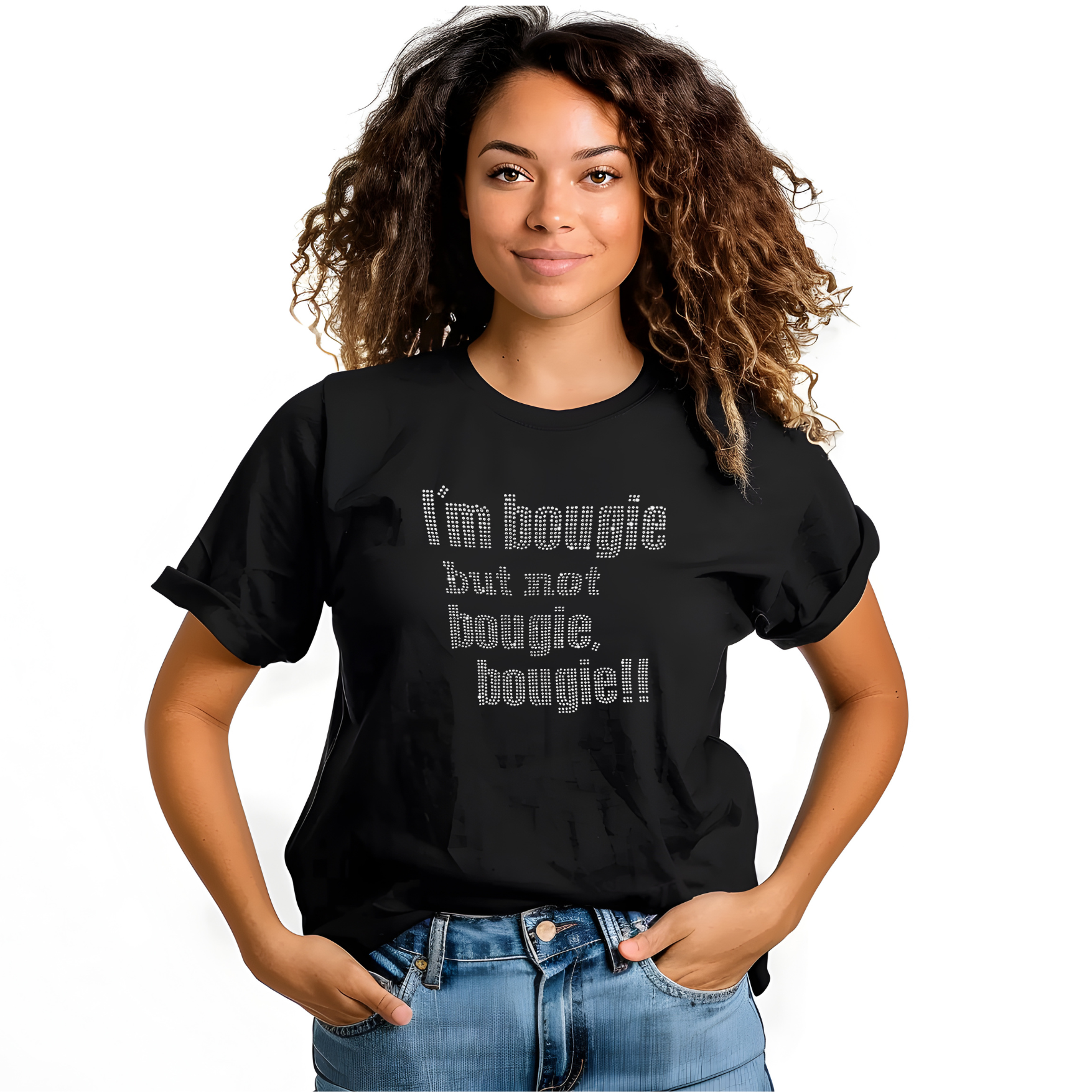 I'm Bougie not Bougie Bougie - Creative Flair LLC