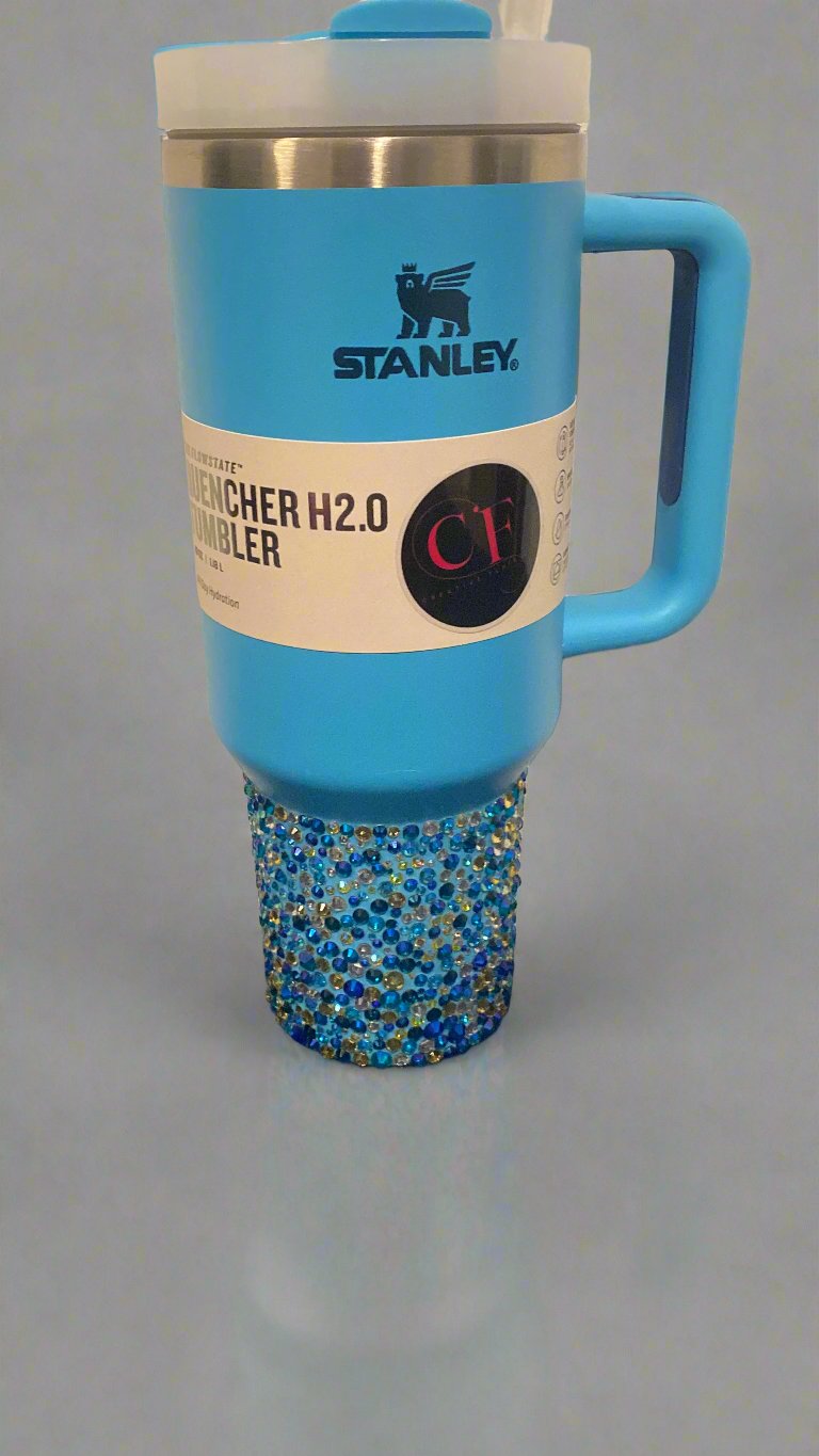 40 oz. Azure Tumbler - Creative Flair LLC