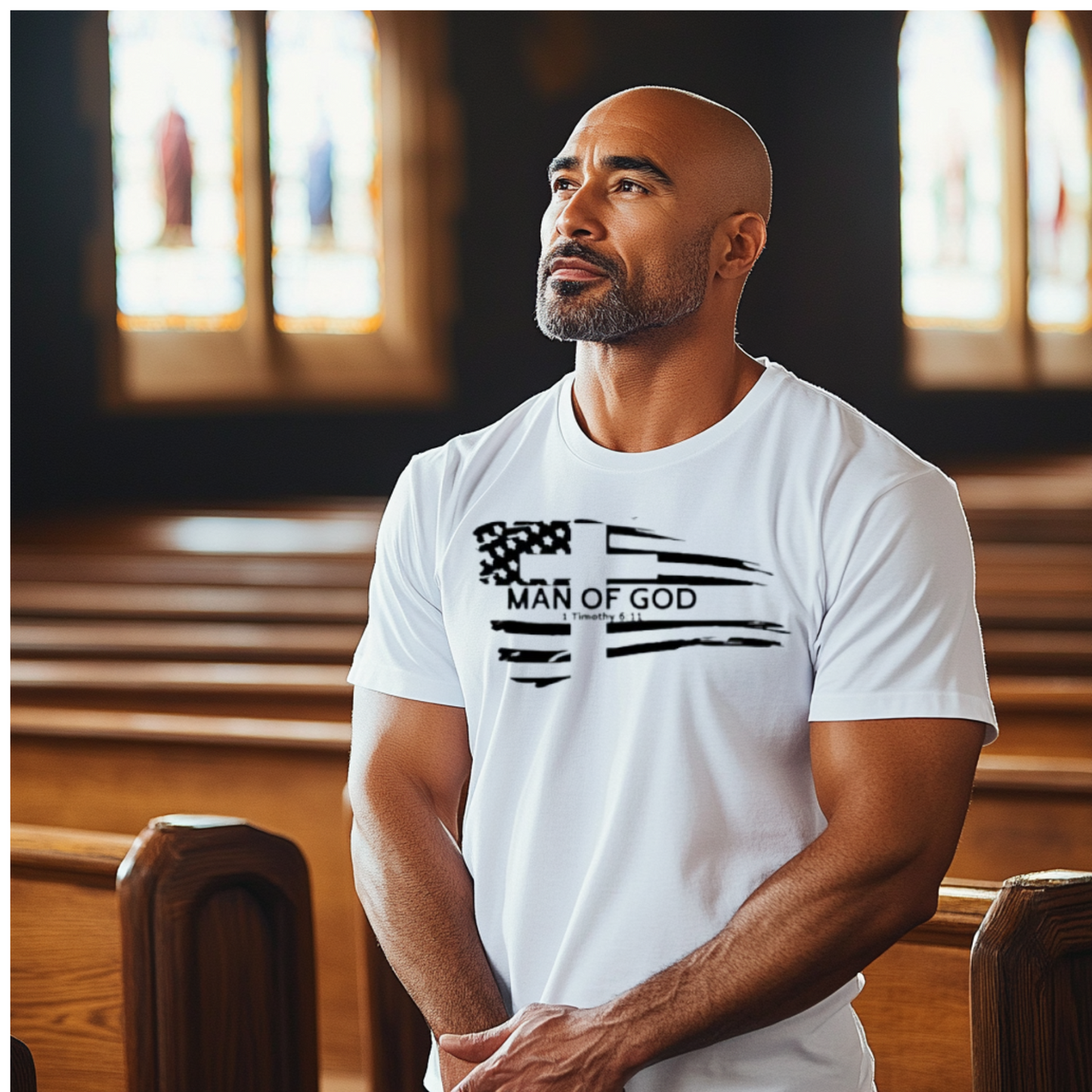 Man of God T-shirt - Creative Flair LLC