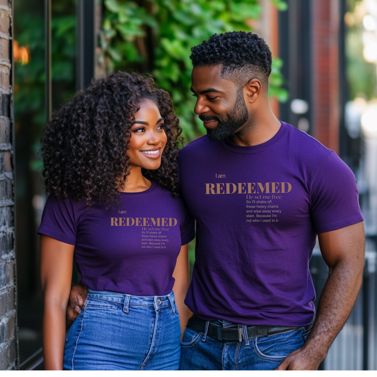 Redeemed Unisex T-shirt - Creative Flair LLC