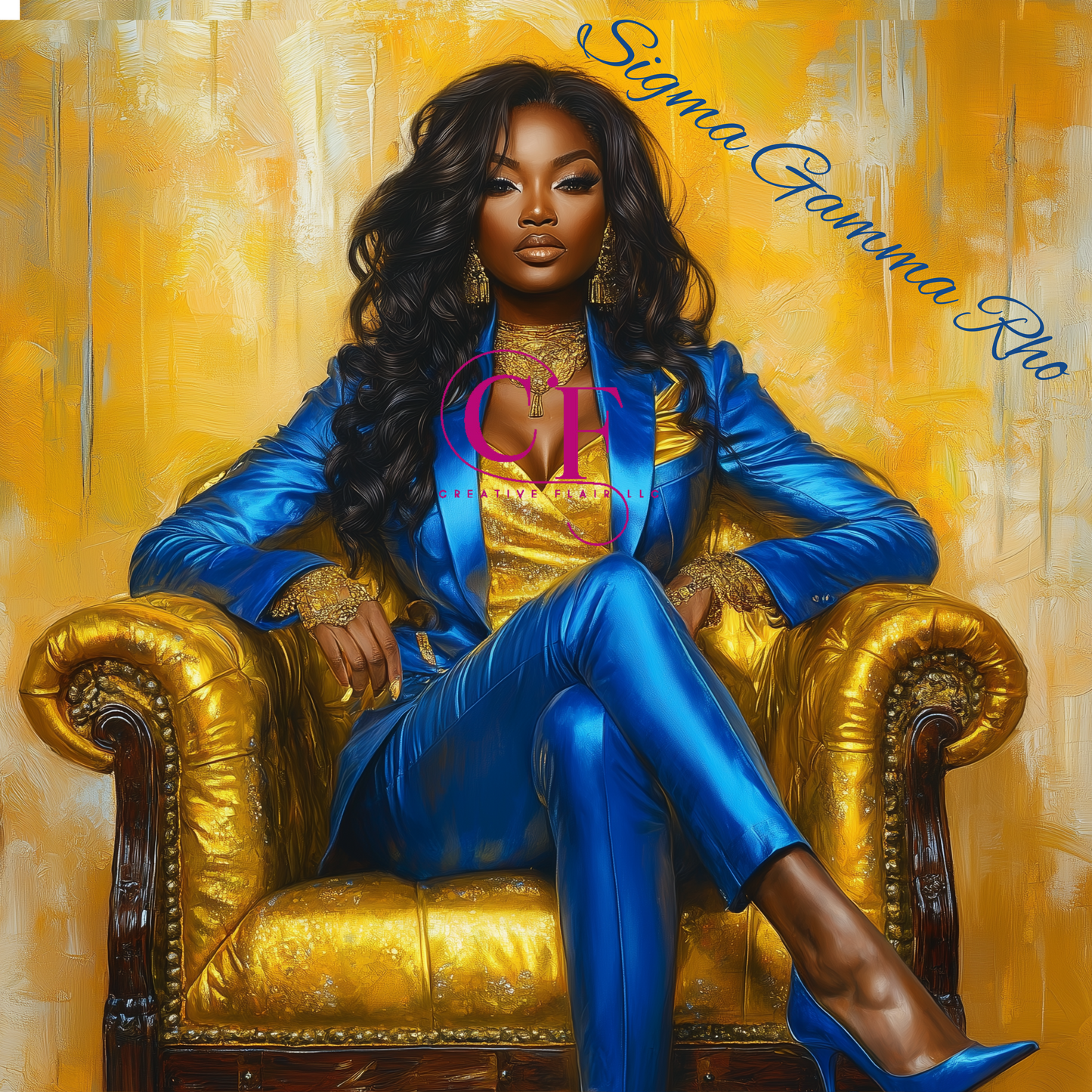 Regal Sigma Essence - Exclusive Sigma Gamma Rho Digital Artwork Download