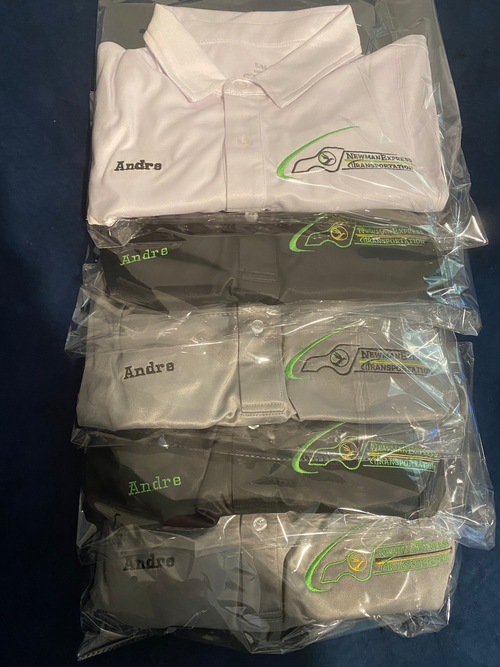 Professional custom embroidered polo shirts